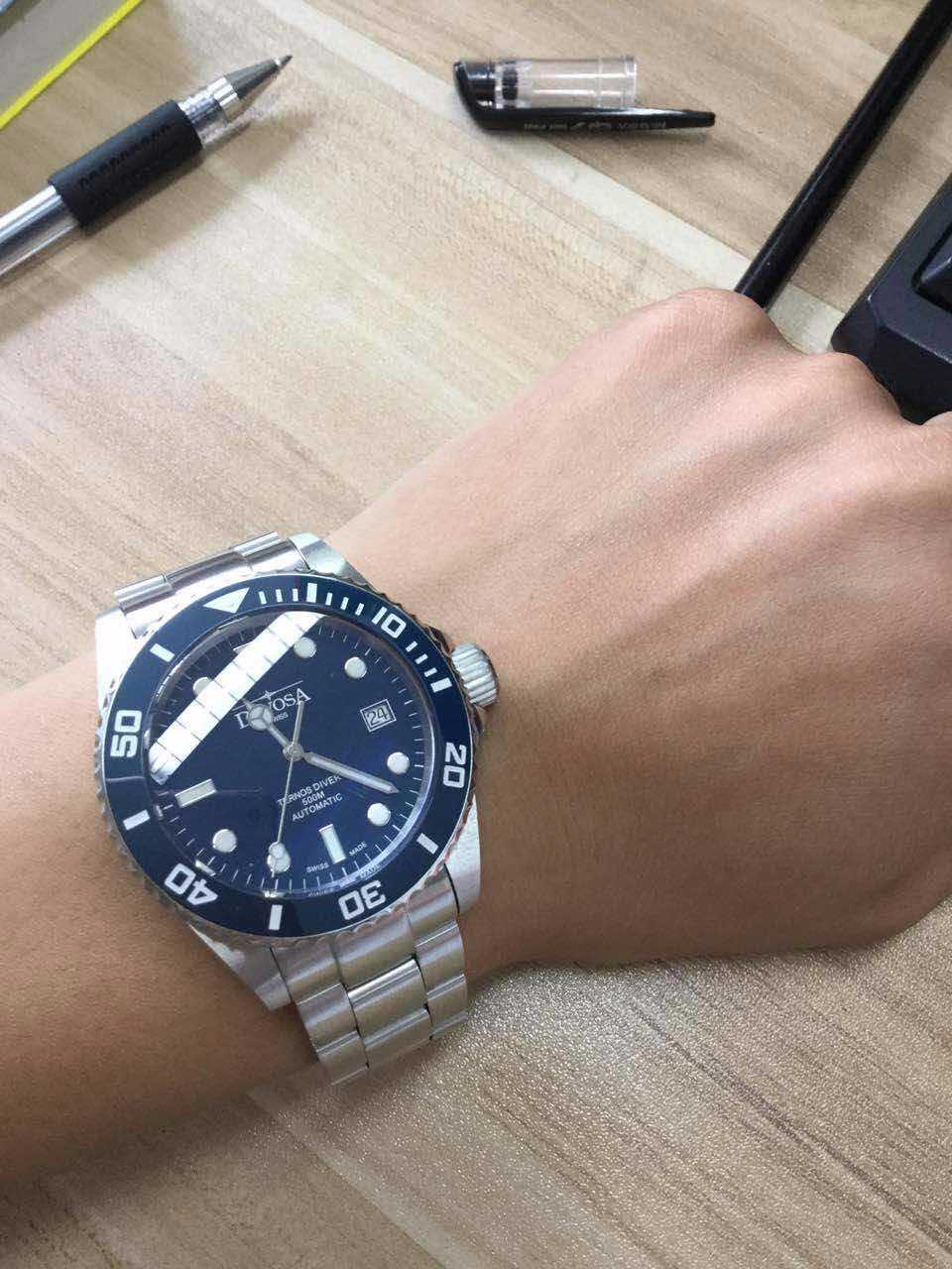 迪沃斯16155640手表【表友晒单作业】手表带着很...