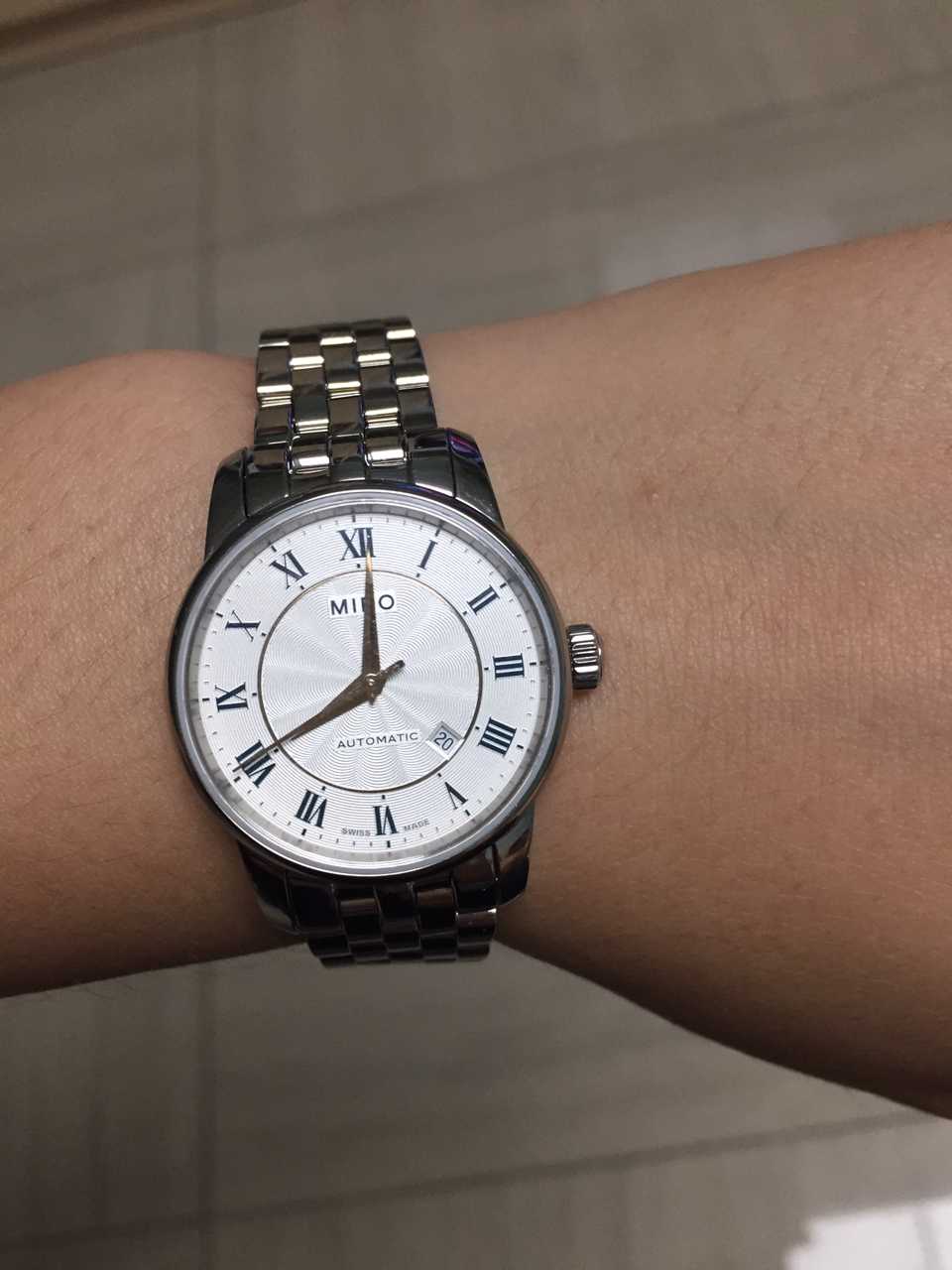 美度M7600.4.21.1手表【表友晒单作业】老婆很喜欢