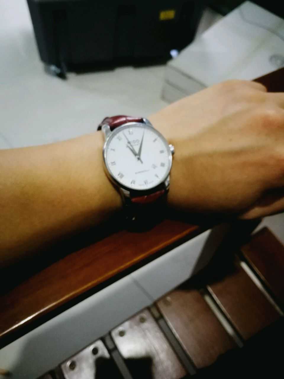 美度M8600.4.26.8手表【表友晒单作业】手表很漂亮...