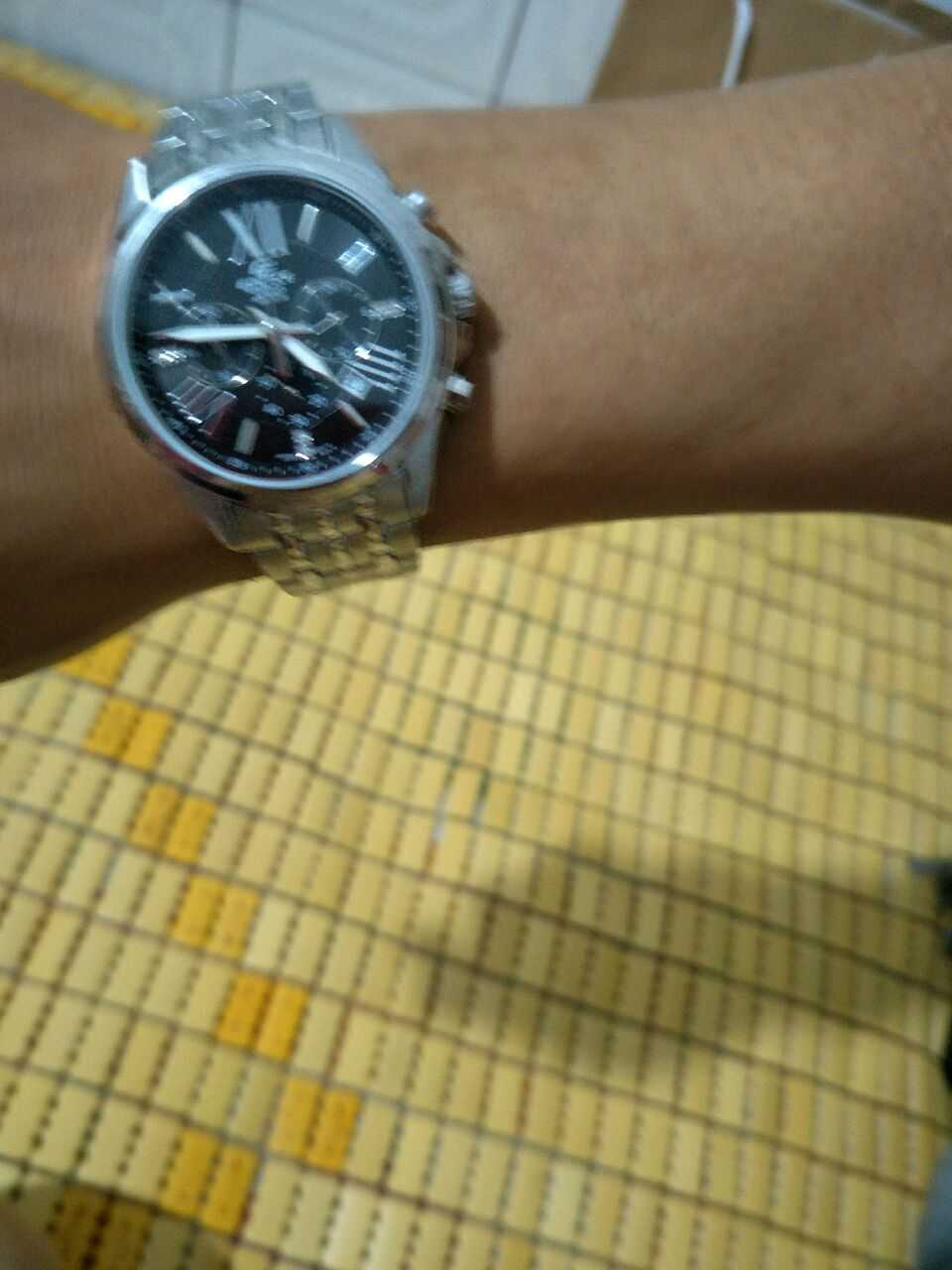 卡西欧EFR-548D-1AVUPR手表【表友晒单作业】跟老公买的...