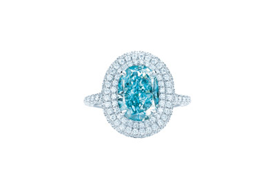 世界顶级珠宝商蒂芙尼发布珍罕彩色钻石