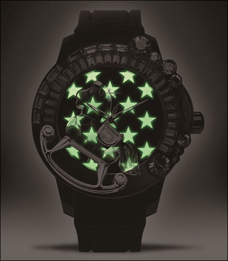 梦幻星际系列水晶腕表