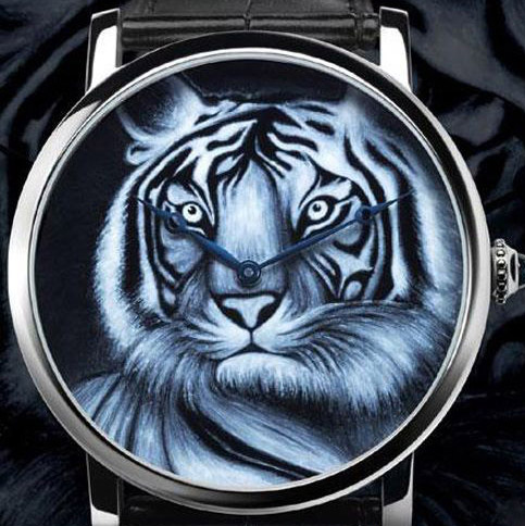 卡地亚手表2012新款腕表上市 卡地亚新款手表图片欣赏