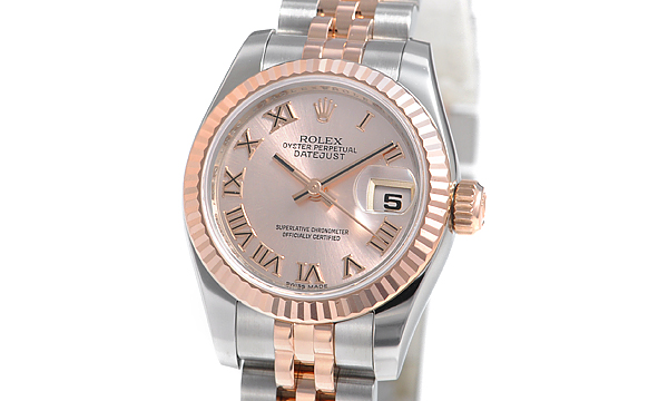 劳力士-蚝式恒动系列 179171-63131粉红罗 女士机械表 2012最新款女士手表