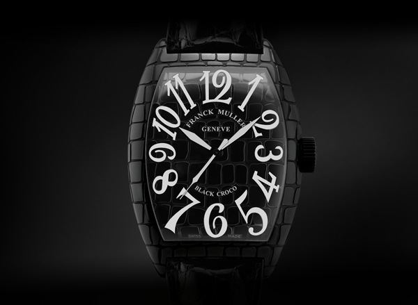 诠释酷感时尚 法兰穆勒Black Croco系列腕表
