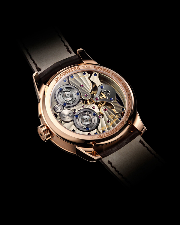 Jaeger-LeCoultre(积家)双翼立体双轴陀飞轮腕表 透底图