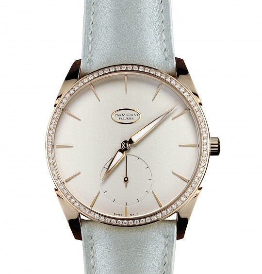 Parmigiani(帕玛强尼)推出Tonda 1950系列镶钻超薄腕表
