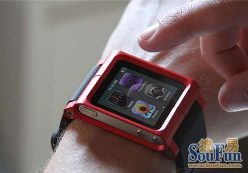 LunaTik表带设计 让iPod Nano化身为高贵手表
