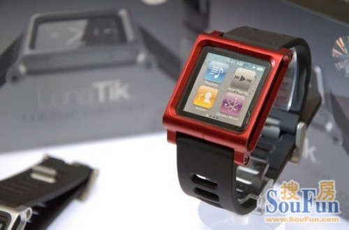 LunaTik表带设计 让iPod Nano化身为高贵手表