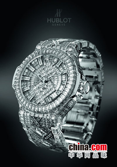 碧昂斯购全钻腕表送老公 价值500万镶嵌1282颗钻石