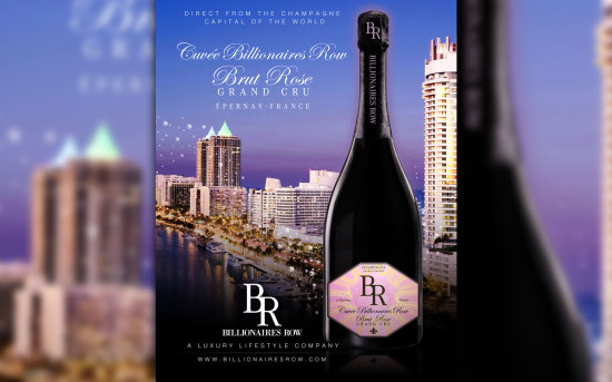 奢侈品牌“亿万富翁”粉红钻石香槟登场