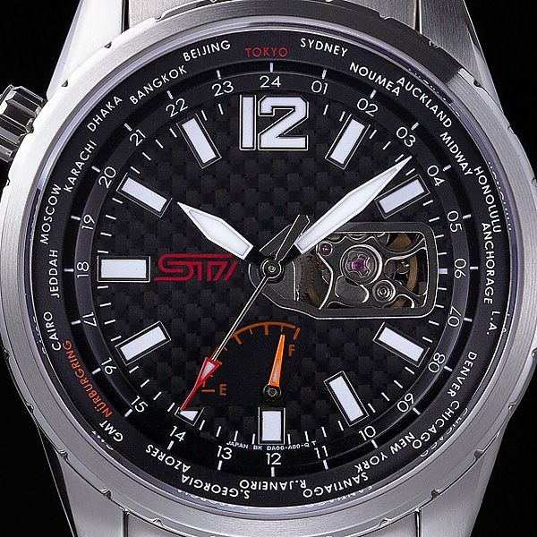 斯巴鲁推出STI主题手表 限量300块