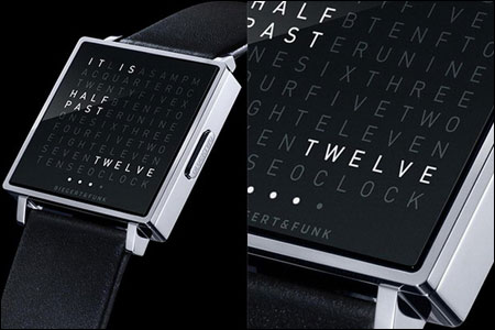 BIEGERT&FUNK 推出“时间显示文字”创新腕表