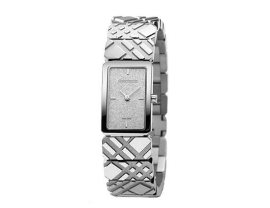 巴宝莉女士表盘不锈钢瑞士石英腕表，售价495美元。