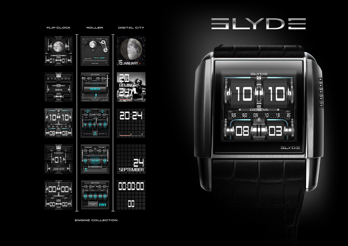 Slyde腕表推出冬季Engines系列机芯