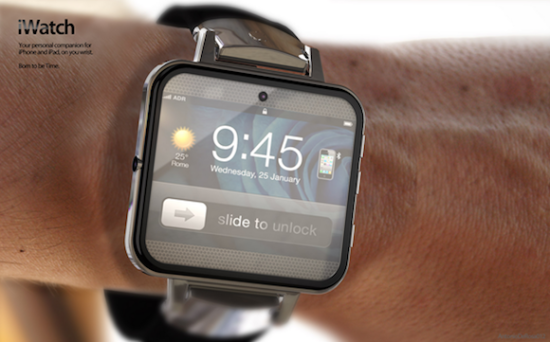 传英特尔和苹果正在开发一款配备了蓝牙功能和1.5英寸显示屏的iOS手表