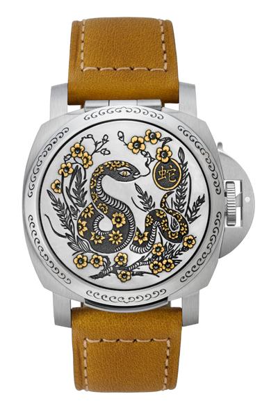 沛纳海精心打造100枚限量版腕表庆祝蛇年来临