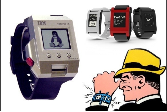 各品牌争相开发智能手表