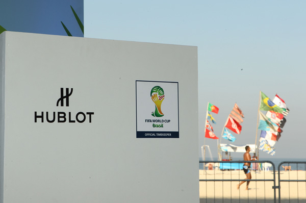 Hublot启动2014世界杯倒计时钟