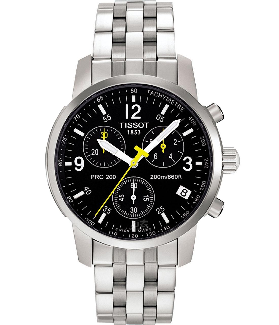 计时码表之三:天梭TISSOT-PRC 200系列 T17.1.586.52 男士石英表