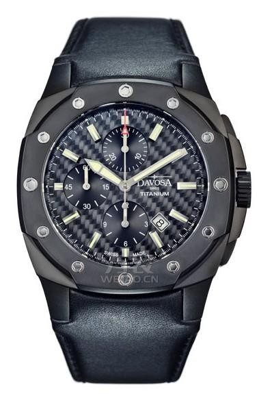瑞士迪沃斯（DAVOSA）-Titanium Black Limited Edition系列 16150685 男士机械表