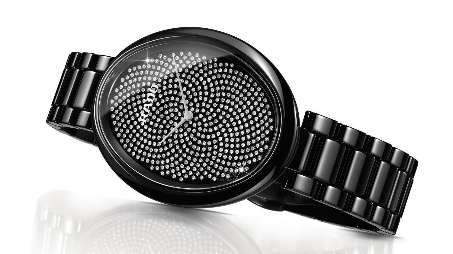 雷达表依莎系列 高科技陶瓷触感钻石版限量腕表