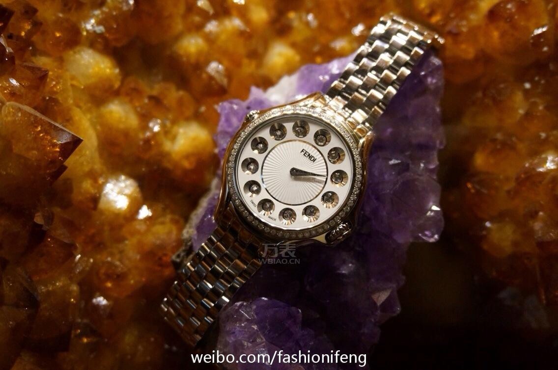 2014巴塞尔表展：FENDI以皮草和水晶为灵感营造出腕表的奢华贵气