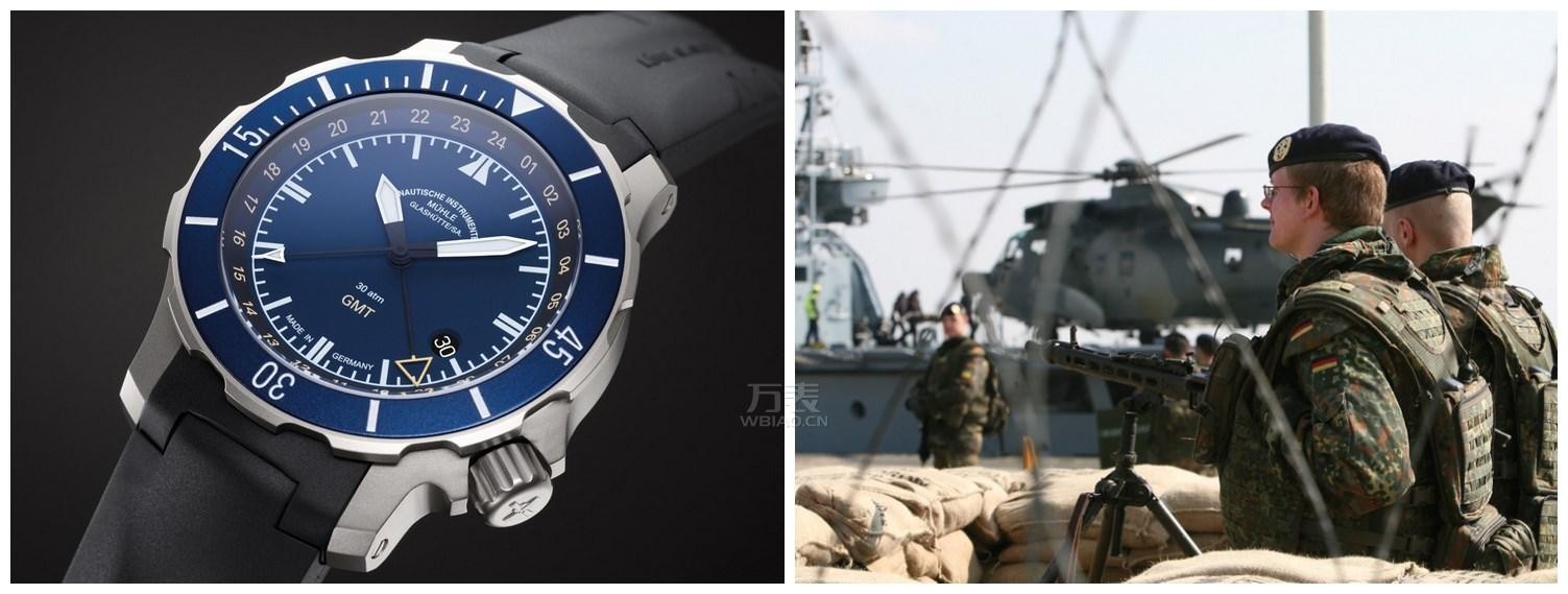 万表网新款主推——格拉苏蒂.莫勒德国海军专用专业潜水腕表