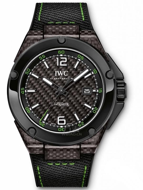 万国工程师系列自动碳钢高性能陶瓷腕表