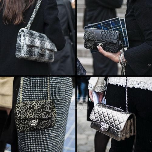 香奈儿链条包图片 时尚Chanel链条包演绎经典
