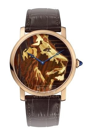 手表au750是什么材质?卡地亚手表au750打造黄金色奢华感