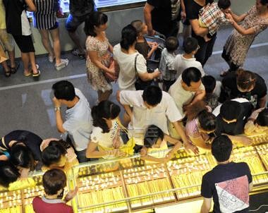 中国情人节引燃沉寂黄金市场