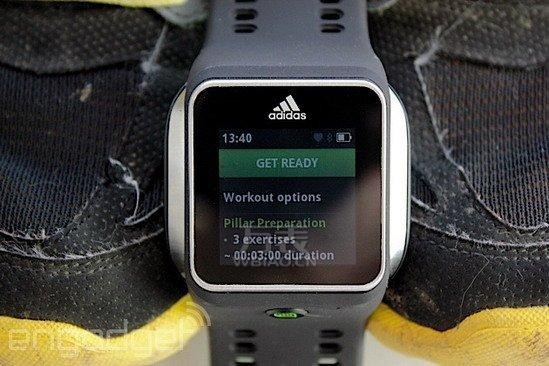 阿迪达斯运动手表，阿迪达斯miCoach Smart Run运动手表试用