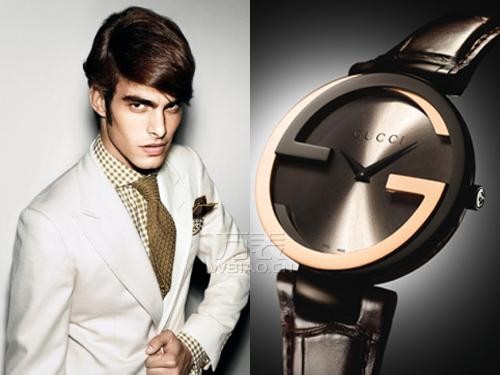 gucci手表时尚男人杂志——引领时代潮流