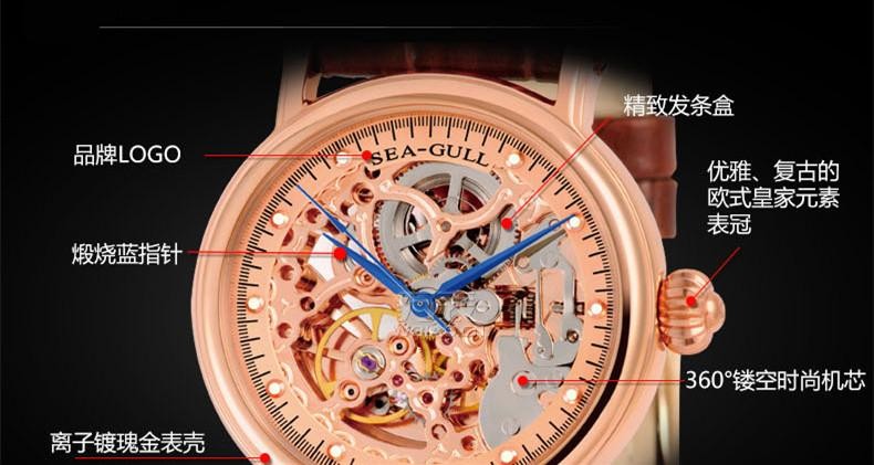 时尚呈现——天王玫瑰金手表，为您准确报时