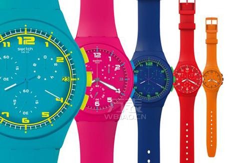 Swatch斯沃琪运动手表用时髦色彩燃点运动激情