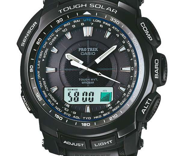 卡西欧tough solar手表，深知用户需求的户外运动专家