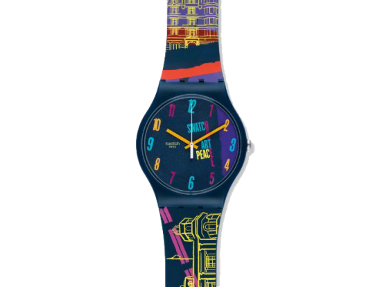 斯沃琪塑料手表——绘制在腕间的炫彩艺术