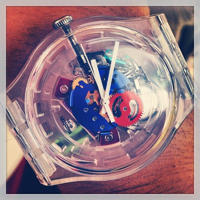 斯沃琪塑料手表——绘制在腕间的炫彩艺术
