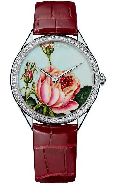 江诗丹顿新款艺术大师「花之神殿」腕表：将美丽进行到底