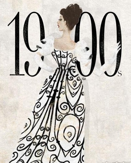 1900年代~2000年的时尚风潮：每个年代都有着自己时尚标签