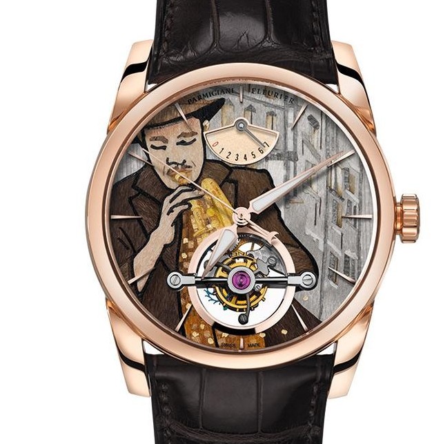 帕玛强尼推出木质镶嵌细工腕表 庆祝蒙特勒爵士音乐节