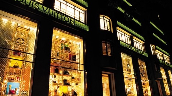 与你共同欣赏路易威登全球最大的旗舰店