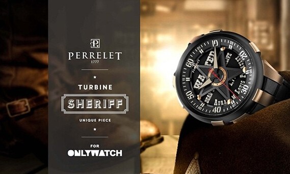 伯特莱为2015 Only Watch慈善基金会设计Turbine Sherif 腕表