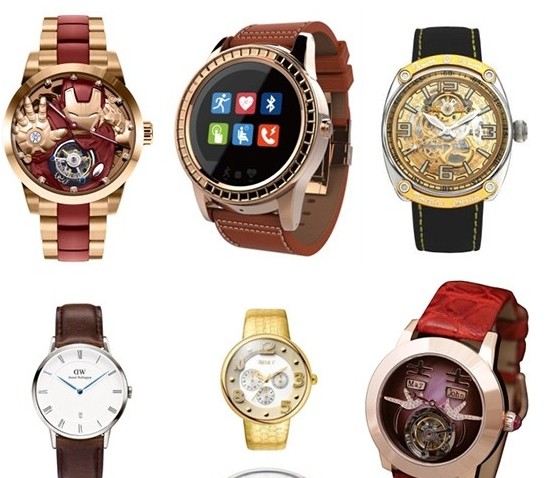 各大顶尖手表品牌齐聚香港钟表展 显示顶级产品时尚魅力