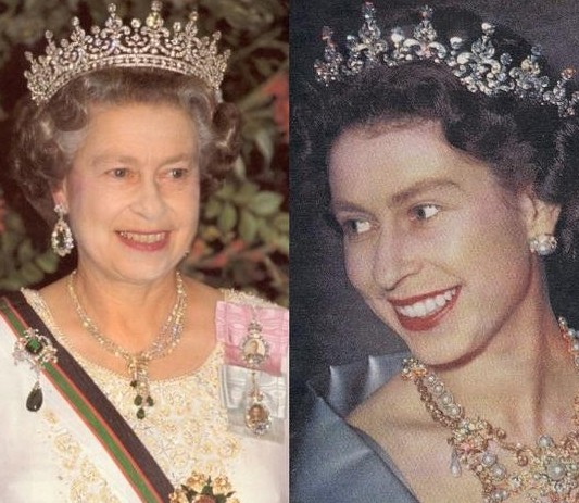 英女王戴大不列颠及爱尔兰之女王冠
