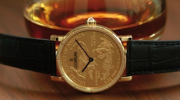 CORUM50周年纪念版钱币腕表