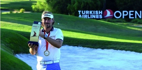 爱彼高尔夫品牌大使维克多?杜比森 蝉联土耳其公开赛冠军