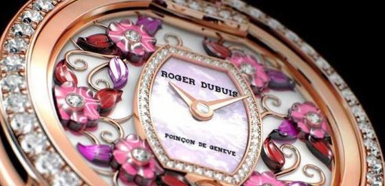 罗杰杜彼2016SIHH Velvet粉色腕表：触动女性悸动的心