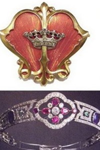 10。罗马尼亚女王的皇冠及胸针